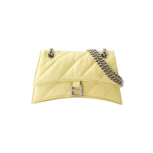 Balenciaga , Leather crossbody-bags ,Yellow female, Sizes: ONE SIZE