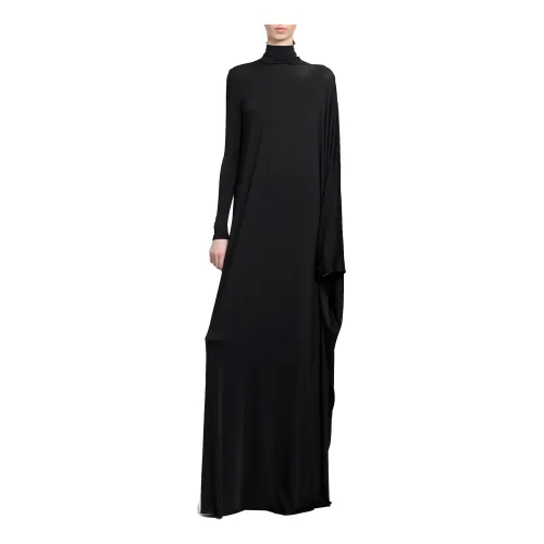 Balenciaga , Minimal Maxi Dress ,Black female, Sizes: