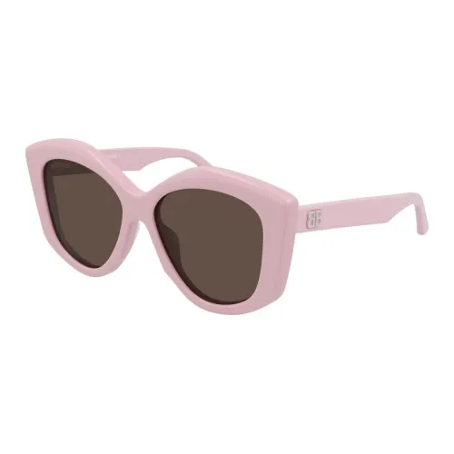 Balenciaga , Pink Brown Sungles Bb0126S ,Pink female, Sizes: