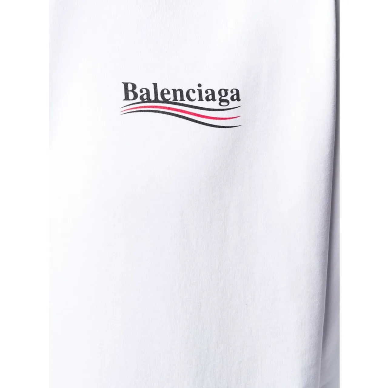 Balenciaga , Political Campaign Logo Hoodie in White ,White male, Sizes: