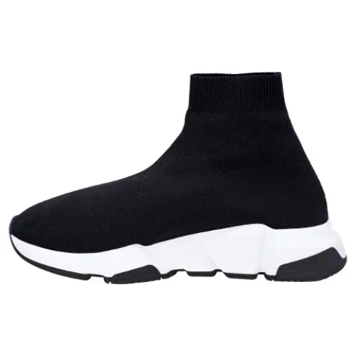 Balenciaga , Polyester sneakers ,Black male, Sizes: