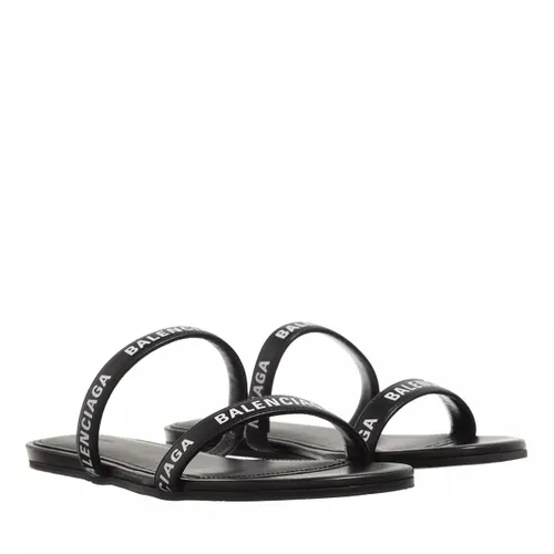 Balenciaga Sandals - Flat Sandals - black - Sandals for ladies