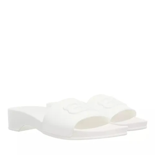 Balenciaga Sandals - Pool Clog BB Women One Color Slide - white - Sandals for ladies
