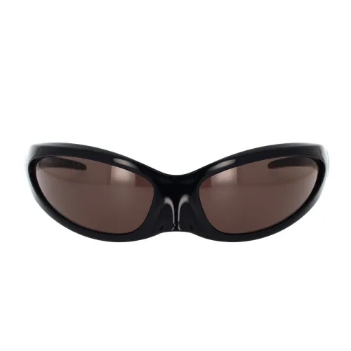 Balenciaga , Skin Cat Sunglasses Bb0251S 001 ,Black unisex, Sizes: ONE
