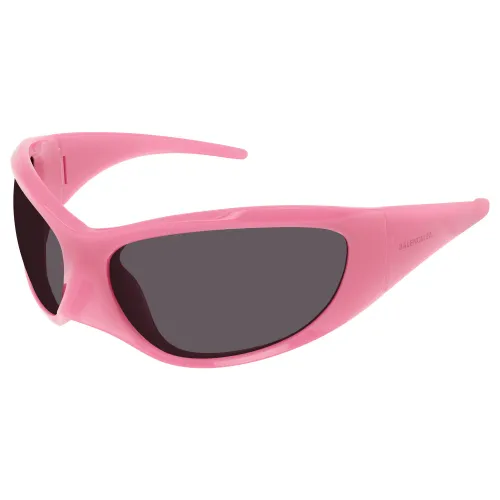 Balenciaga , Skin Cat Sunglasses in Pink/Grey ,Pink female, Sizes: ONE