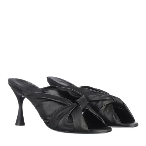 Balenciaga Slipper & Mules - Drapy Sandal Leather - black - Slipper & Mules for ladies