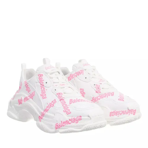 Balenciaga Sneakers - Triple S Logotype Sneaker - white - Sneakers for ladies