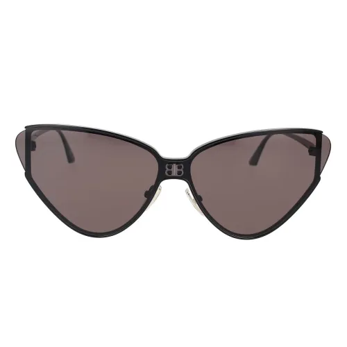 Balenciaga , Sporty and Unique Ski Inspired Sunglasses ,Black female, Sizes: ONE