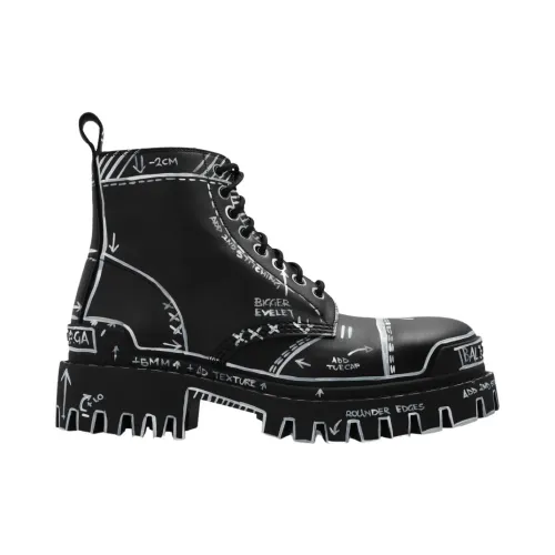 Balenciaga , ‘Strike’ ankle boots ,Black male, Sizes: