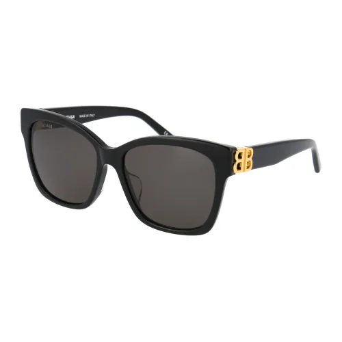 Balenciaga , Stylish Sunglasses Bb0102Sa ,Black female, Sizes: