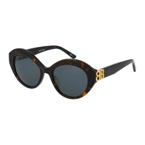 Balenciaga , Stylish Sunglasses with Bb0133S Model ,Brown female, Sizes: