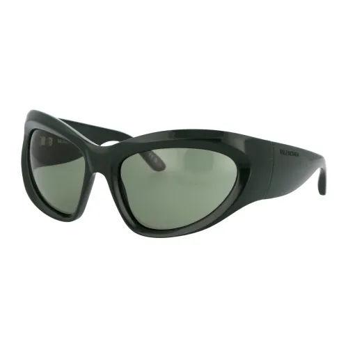 Balenciaga , Stylish Sunglasses with Bb0228S Design ,Green female, Sizes: