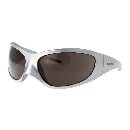 Balenciaga , Stylish Sunglasses with Bb0252S Design ,Gray female, Sizes: ONE
