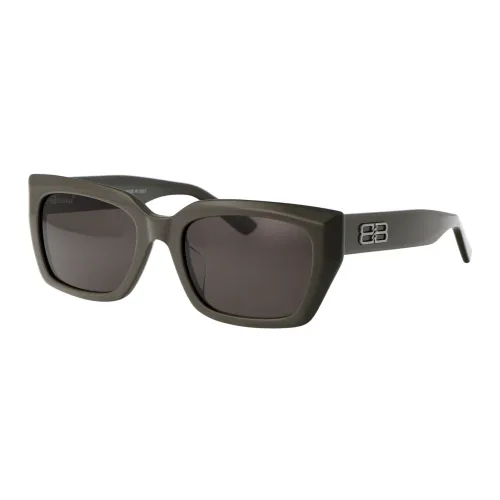 Balenciaga , Stylish Sunglasses with Bb0272Sa Design ,Gray unisex, Sizes: