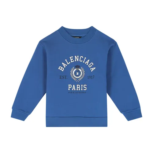 Balenciaga , Sweatshirts ,Blue male, Sizes: