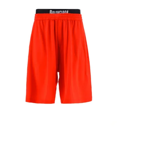 Balenciaga , Swim Shorts ,Red male, Sizes: