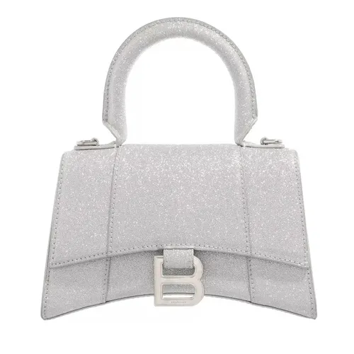 Balenciaga Tote Bags - Hourglass Xs Handbag - silver - Tote Bags for ladies