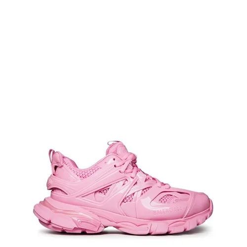 BALENCIAGA Track Patent Sneaker - Pink