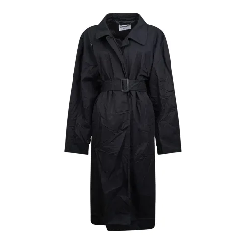 Balenciaga , Trench Coats ,Black female, Sizes: