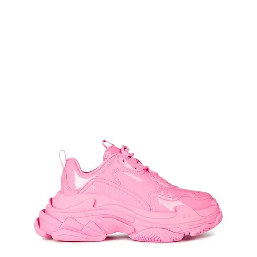 BALENCIAGA Triple S Rubber Sneakers - Pink