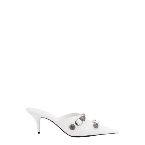 Balenciaga , Women Shoes Sandals White Aw23 ,White female, Sizes: