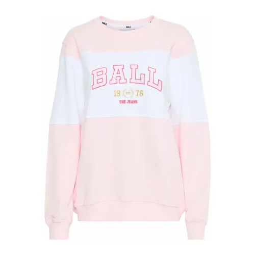 Ball , J. Montana Sweatshirt Milkshake ,Multicolor female, Sizes:
