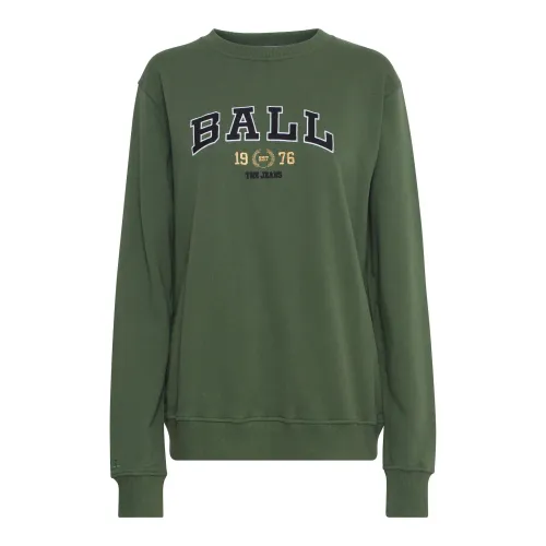 Ball , L. Taylor Hunter Sweatshirt ,Green female, Sizes: