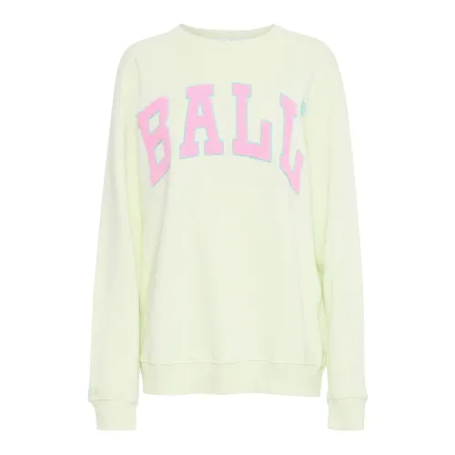 Ball , R. Aloma Lemon Curd Sweatshirt ,Green female, Sizes: