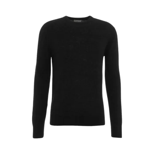 Ballantyne , Black Boucle Sweater ,Black male, Sizes: