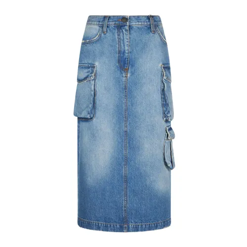Ballantyne , Denim Skirts ,Blue female, Sizes: