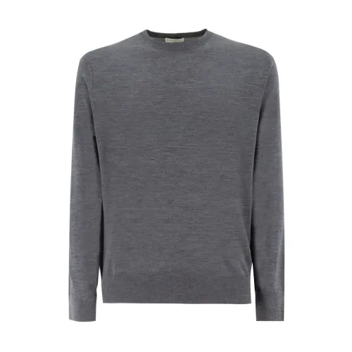 Ballantyne , Men&39 Wool Crew Neck Sweater ,Gray male, Sizes: