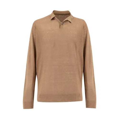 Ballantyne , Men Clothing Jackets Coats Camel Ss23 ,Brown male, Sizes: