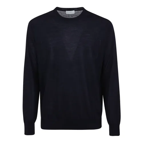 Ballantyne , Men's Clothing Sweaters Blue Aw22 ,Blue male, Sizes: