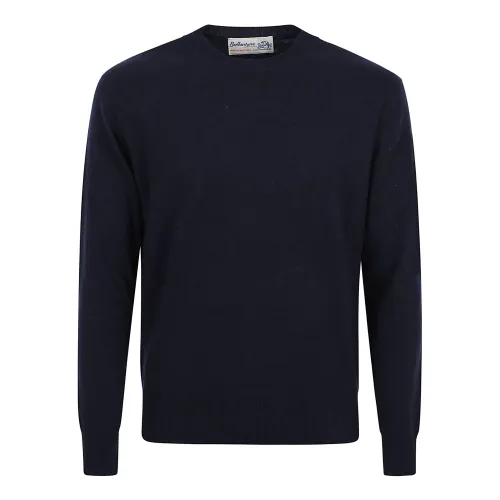 Ballantyne , Men's Clothing Sweaters Blue Aw22 ,Blue male, Sizes: