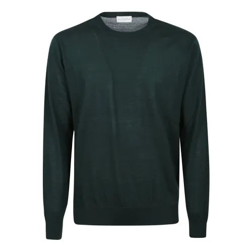 Ballantyne , Men's Clothing Sweaters Green Aw22 ,Green male, Sizes: