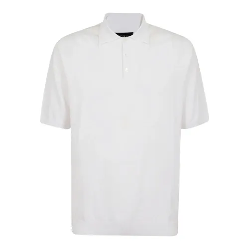 Ballantyne , Men's Clothing T-Shirts & Polos White Ss24 ,White male, Sizes: