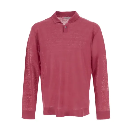 Ballantyne , Polo Pullover ,Pink male, Sizes: