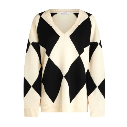 Ballantyne , V Neck Pullover Sweater ,Multicolor female, Sizes:
