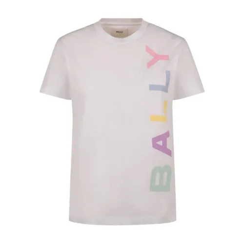 Bally , Bally T-shirts and Polos White ,Multicolor male, Sizes: