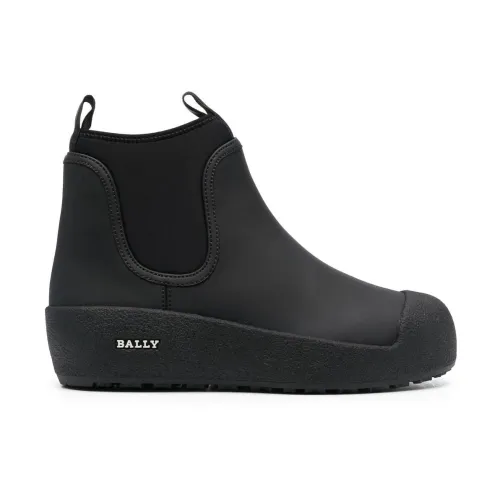 Bally , Black Casual Closed Wedges Ankle Boots ,Black female, Sizes:
