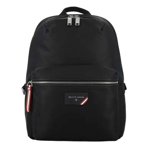 Bally , Black Nylon Handbag Ferey Backpack ,Black male, Sizes: ONE SIZE