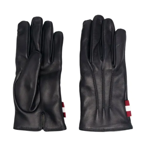 Bally , Gloves ,Blue male, Sizes:
