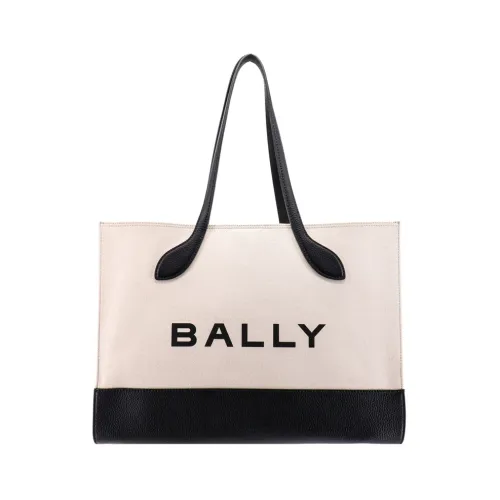 Bally , Logo Print Beige Bag ,Beige female, Sizes: ONE SIZE