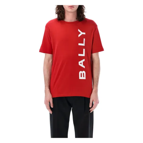 Bally , T-Shirts ,Red male, Sizes: