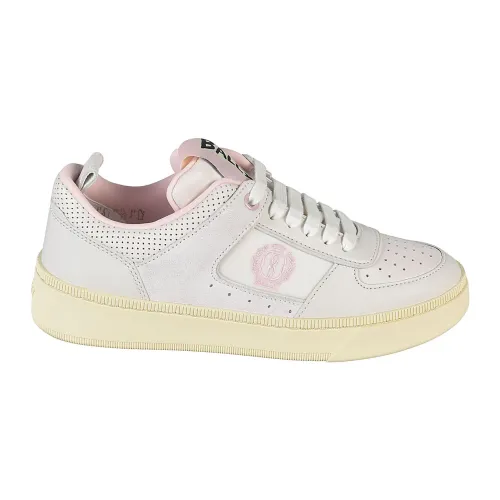 Bally , White Leather Low-Top Sneakers ,Multicolor female, Sizes: