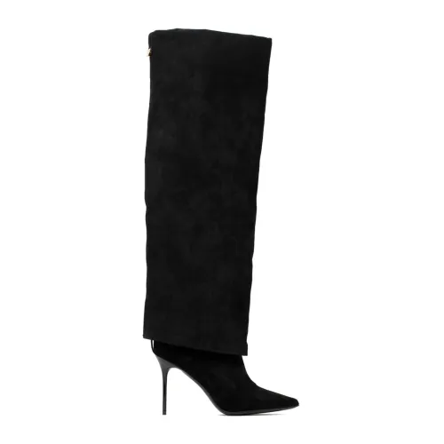 Balmain , Ariel High Boots ,Black female, Sizes:
