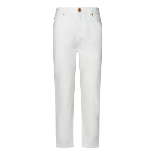 Balmain , Balmain Jeans White ,White female, Sizes: