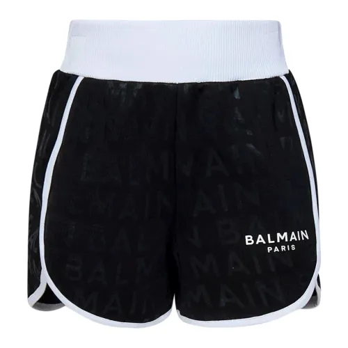 Balmain , Balmain Shorts Black ,Black female, Sizes:
