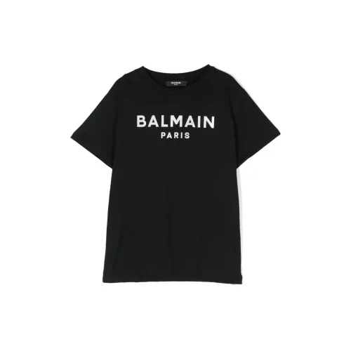 Balmain , Balmain T-shirts and Polos Black ,Black female, Sizes: