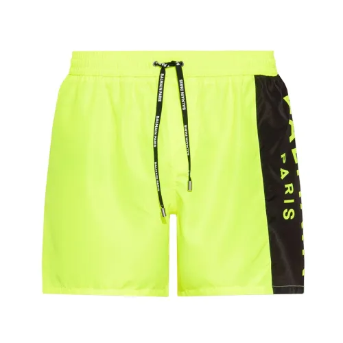 Balmain , Beachwear Shorts ,Green male, Sizes: